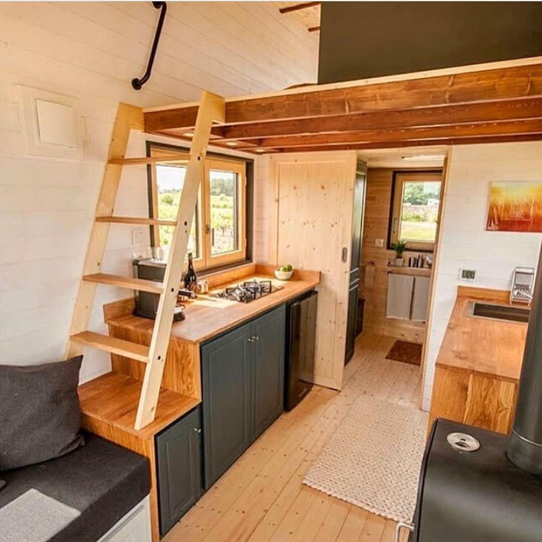 Дизайн дачного вагончика внутри своими руками