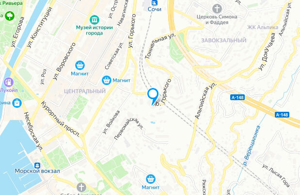 Расположение цветочного салона Гранд Флора на карте