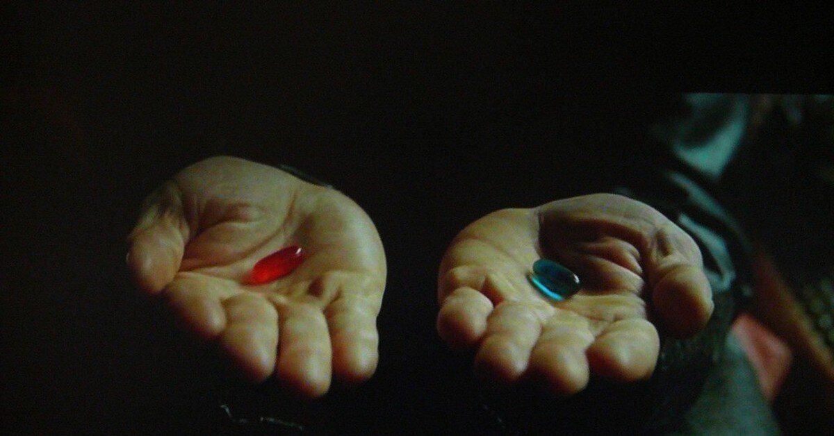 Фото из открытых источников в интернете. Кадр из к/ф "Матрица"