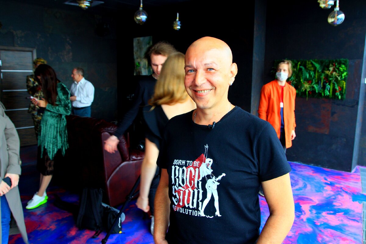 фото со сьемок анонса ток-шоу - личный архив