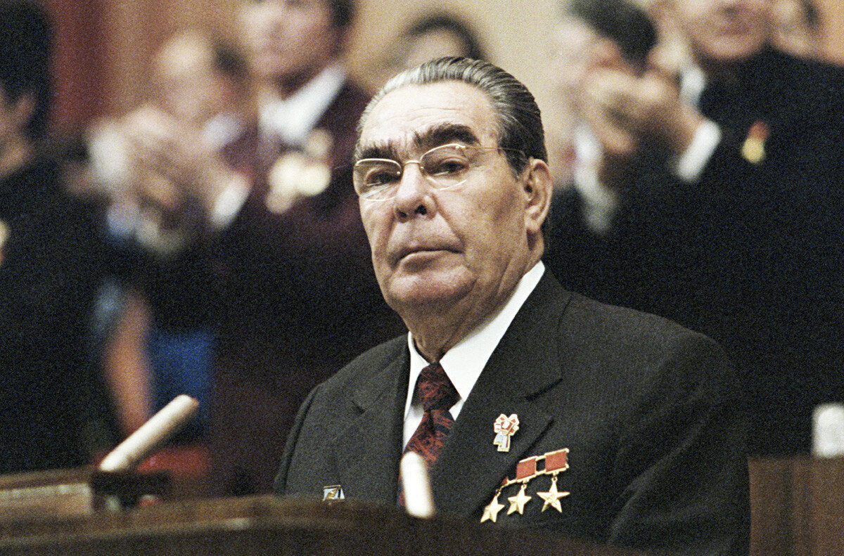 Леонид Брежнев 1982