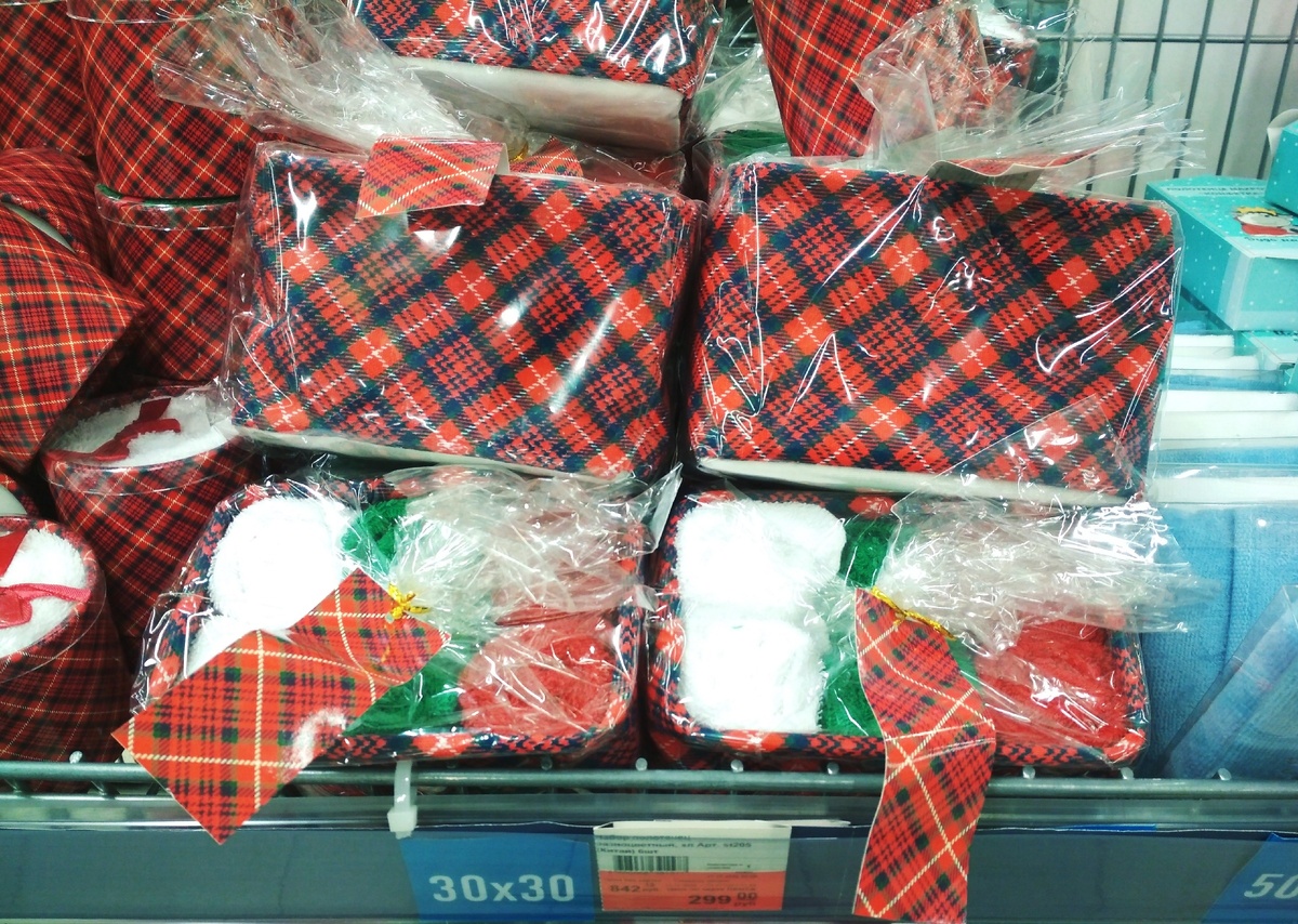 Фото автора. Набор полотенец 30*30, 6 штук