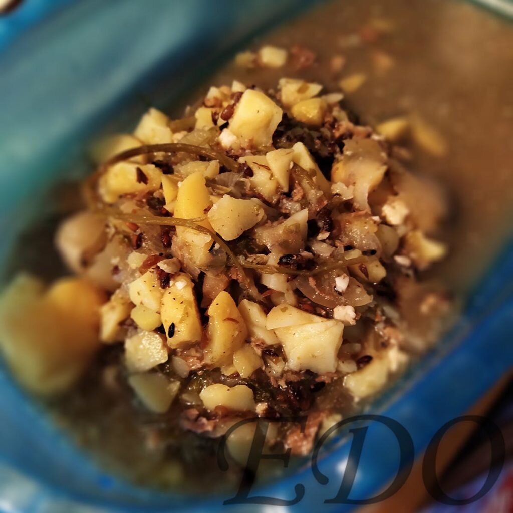 Наливаем остатки супа в миксер.