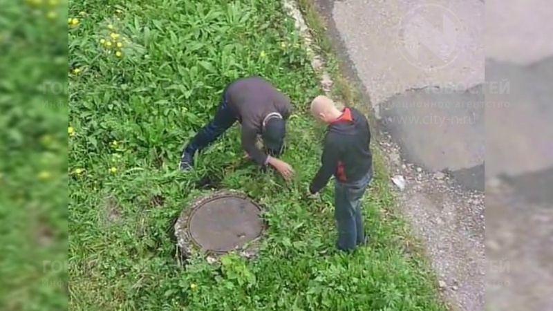 Ищут закладку.