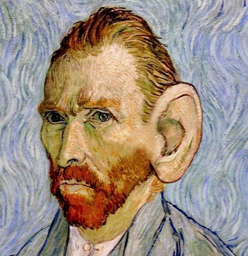 Ван Гог автопортрет. Фото из Яндекс.Картинки