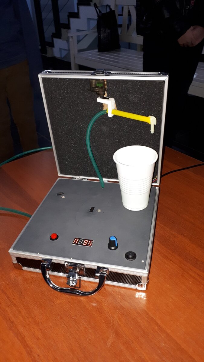 "Наливатор" - проект для мерного разлива жидкости