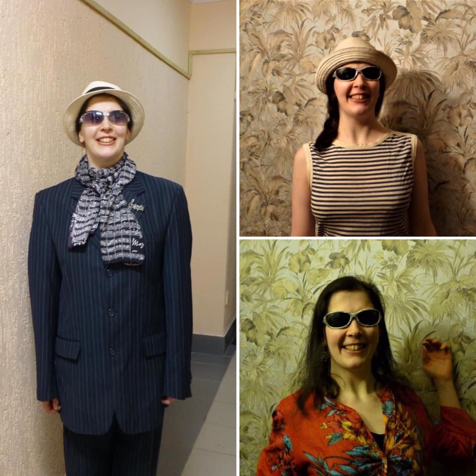 Немного о том, как я развлекалась (валяла дурака) на карантине...