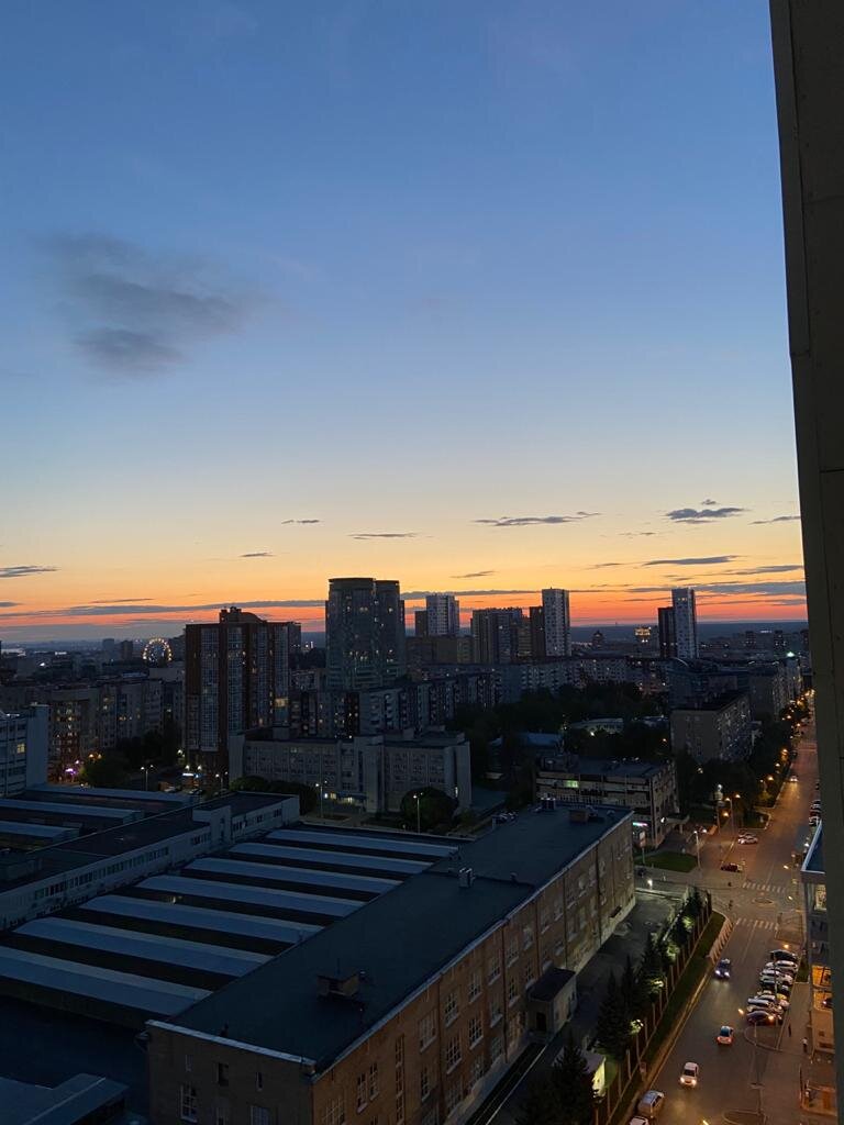 Фото с балкона той самой квартиры