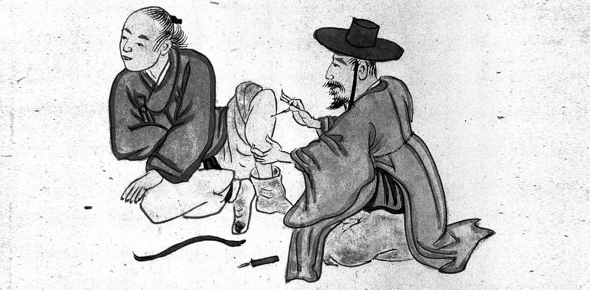 Иглоукалывание. Японская акварель