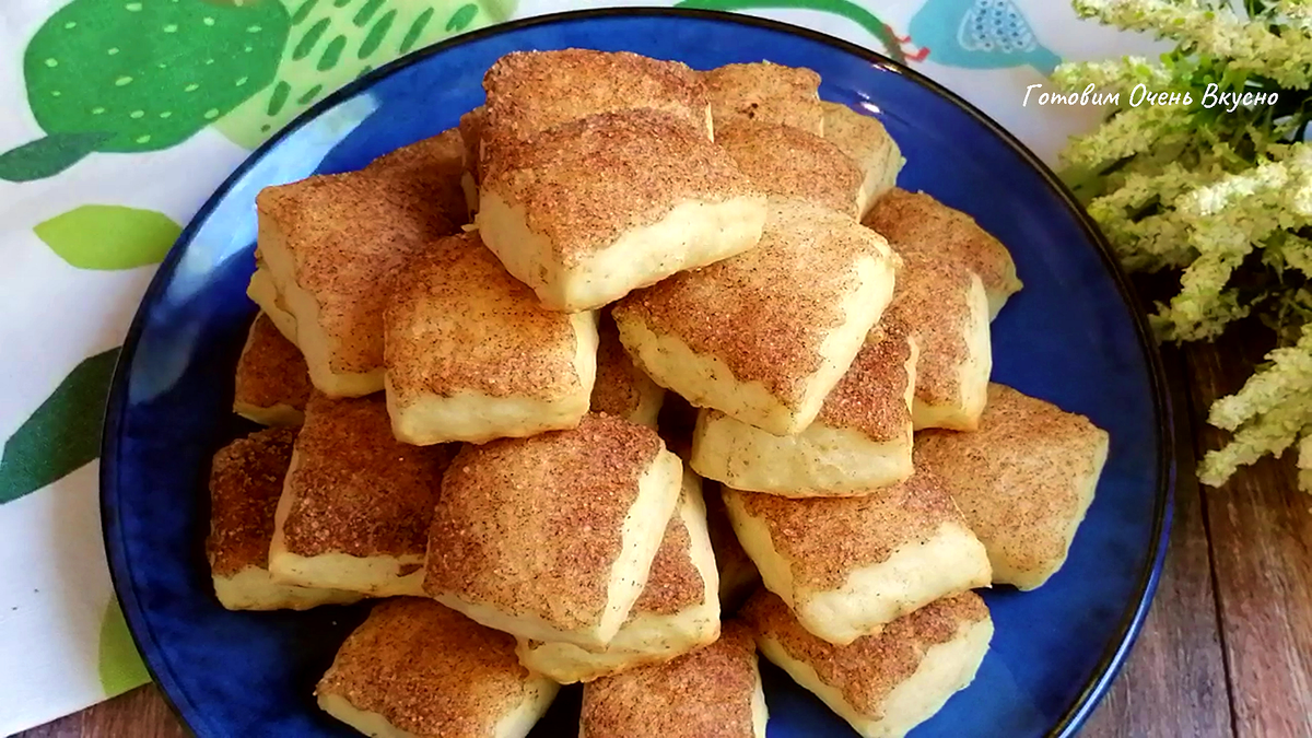Бантики печенье на кефире