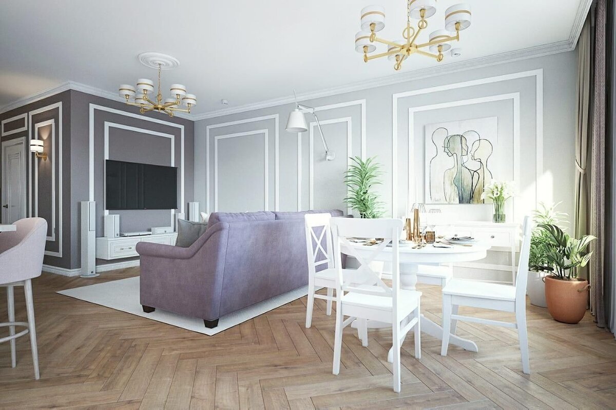 работа Лены в интерьере