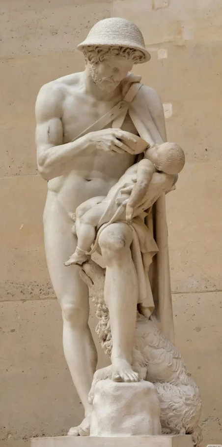 "Пастух Форбас и младенец Эдип".