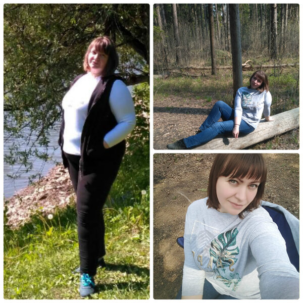 Динамика похудения с мая 2018 по апрель 2019