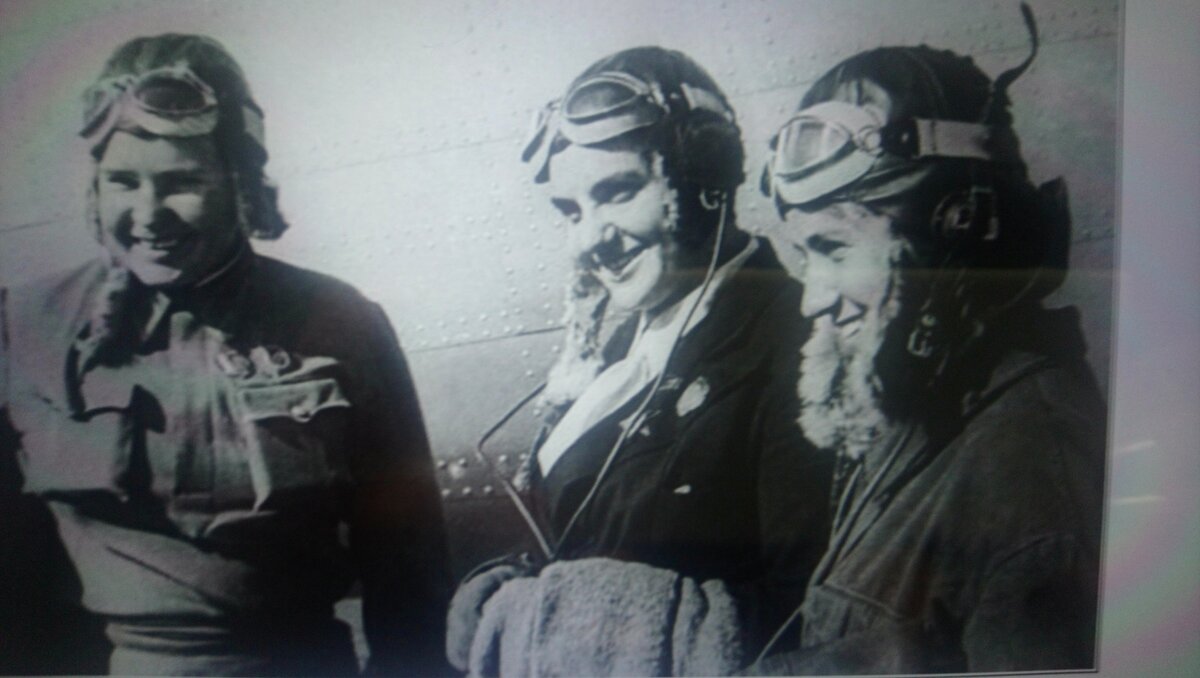 Марина Раскова, Полина Осипенко, Валентина Гризодубова.