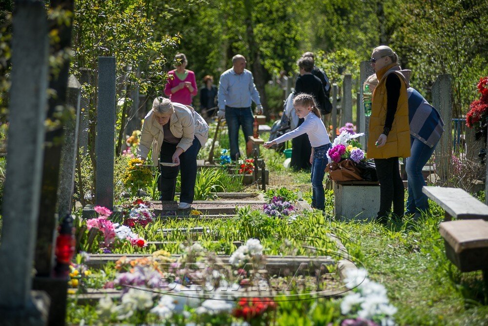 В телефоне фото с кладбища