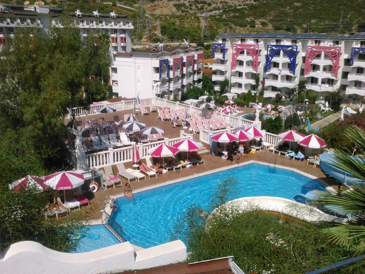 Вид из номера.