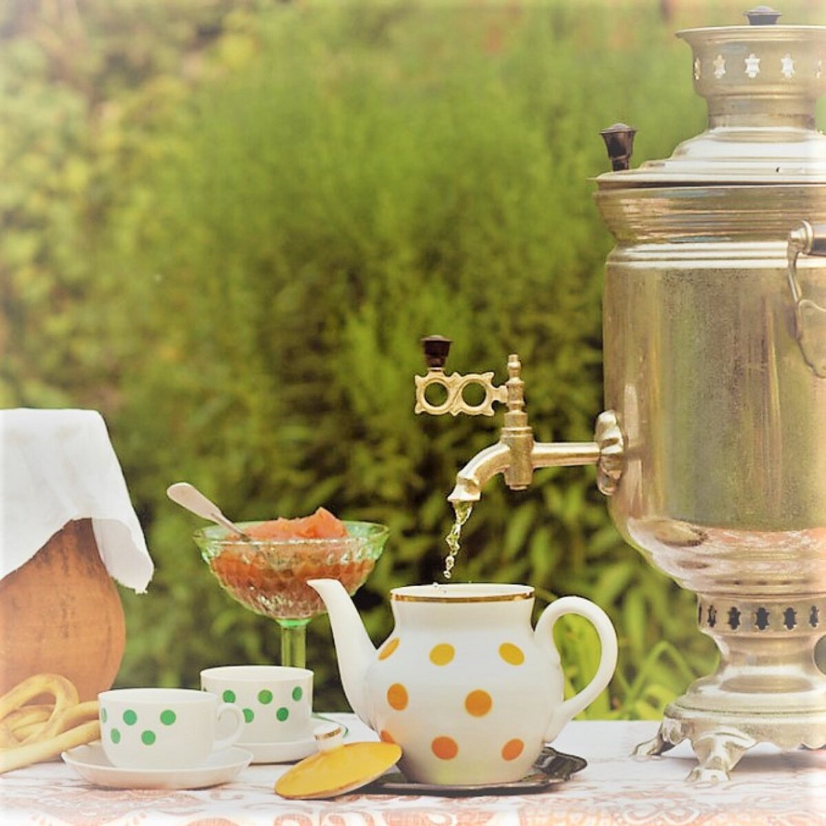 Попить чайку