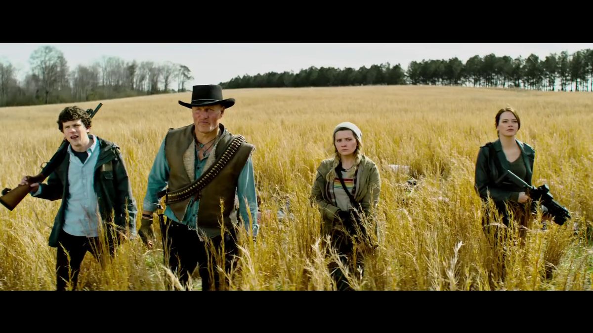 кадр из фильма "Zомбилэнд: Контрольный Выстрел"