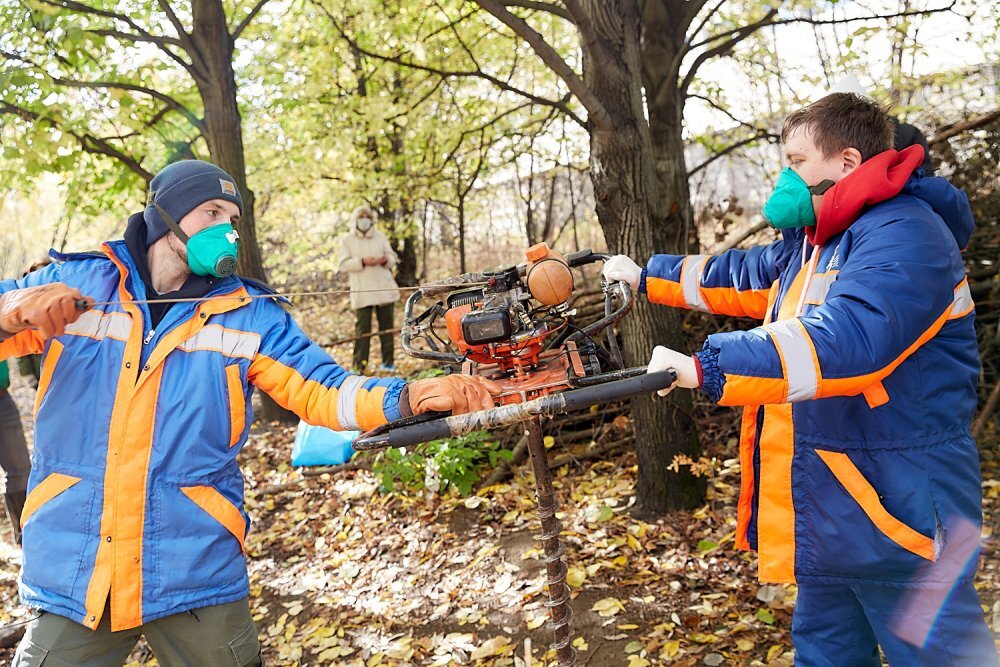 Взятие проб. Источник: https://greenpeace.ru 