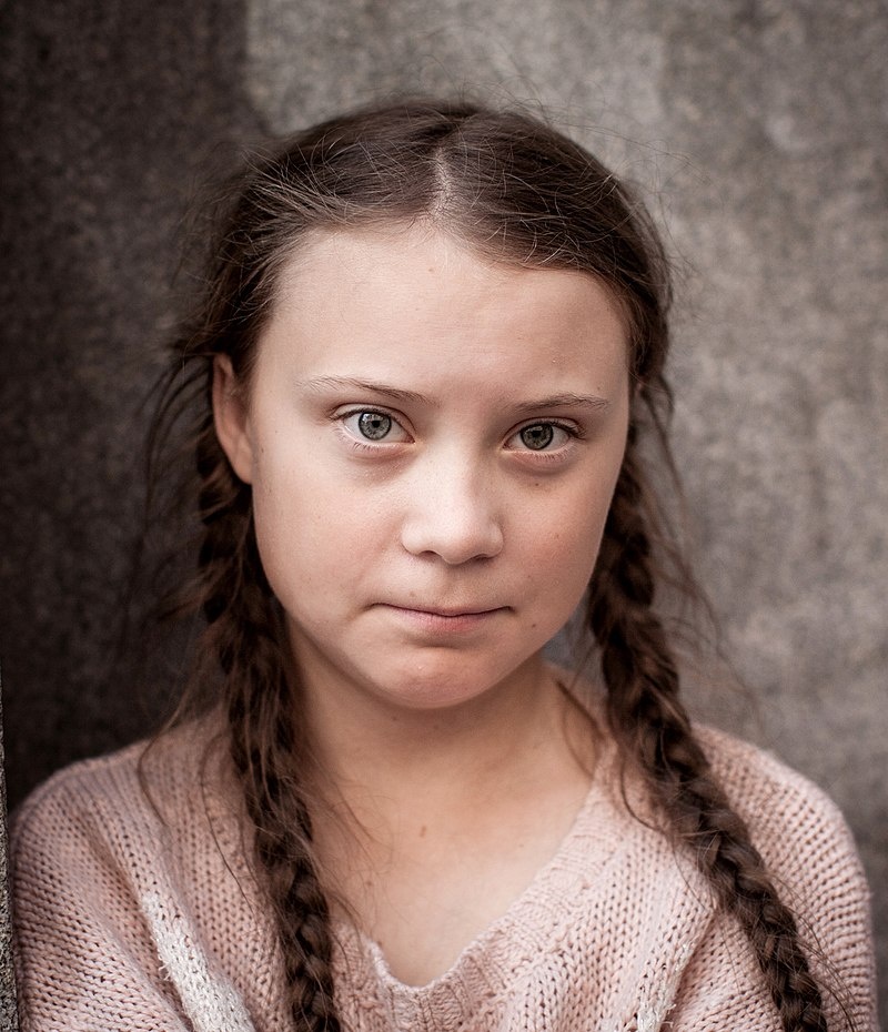 Автор: Greta Thunberg 02.jpg: Anders HellbergDerivative work: Dikson - Этот файл является производной работой от: Greta Thunberg 02.jpg:, CC BY-SA 4.0, https://commons.wikimedia.org/w/index.php?curid=77362513