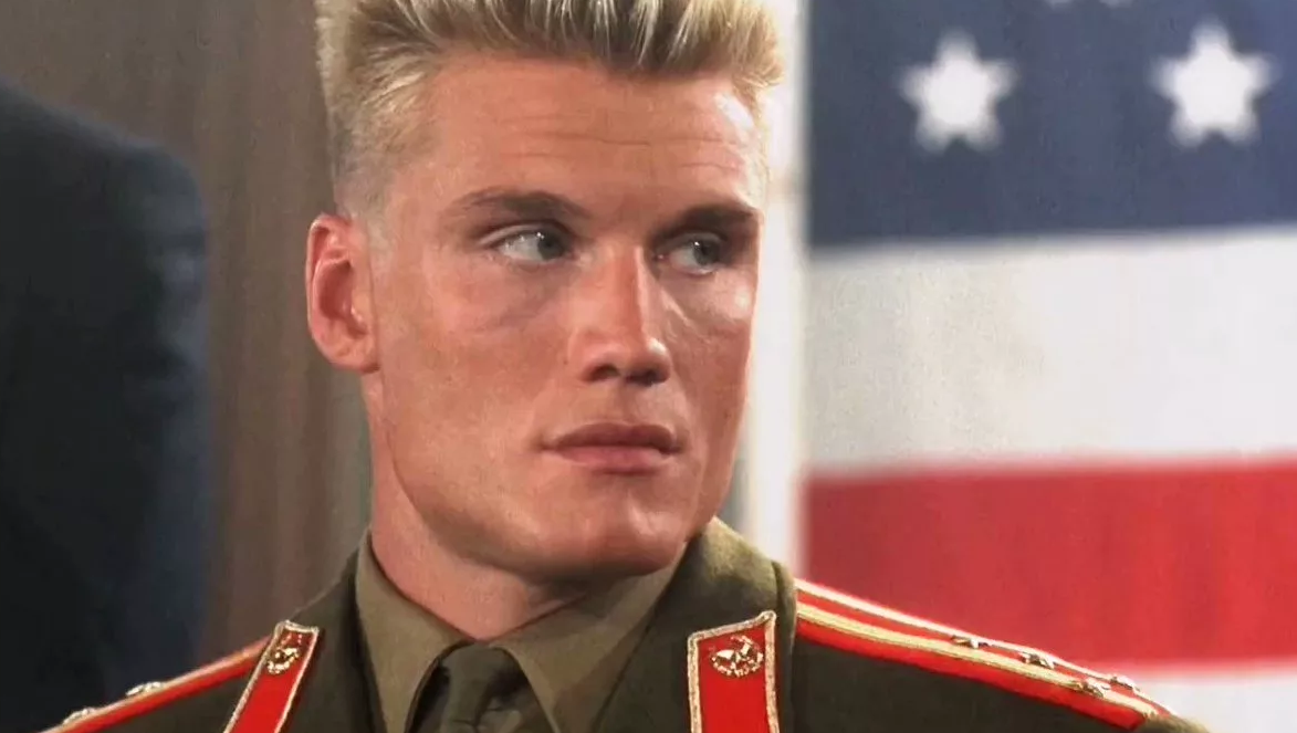 Дольф Лундгрен в фильме Рокки 4