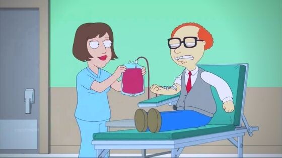 Скриншот из мультсериала "Гриффины"
