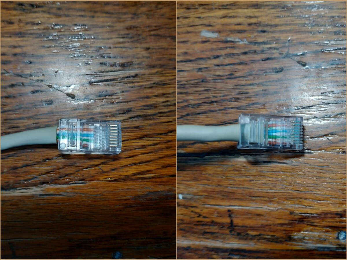 Обжим витой пары rj45 Ростелеком