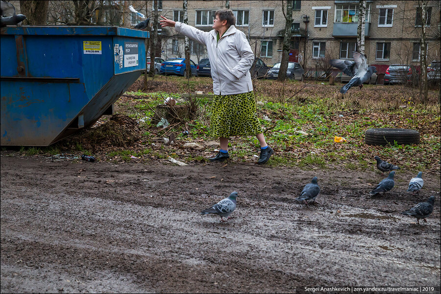 Не понимаю, как люди могут жить в таких ужасных трущобах в 20 км от Москвы (в Щёлково)