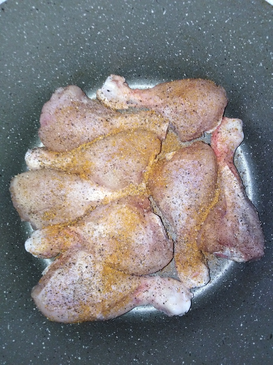 Соль и специи по вкусу