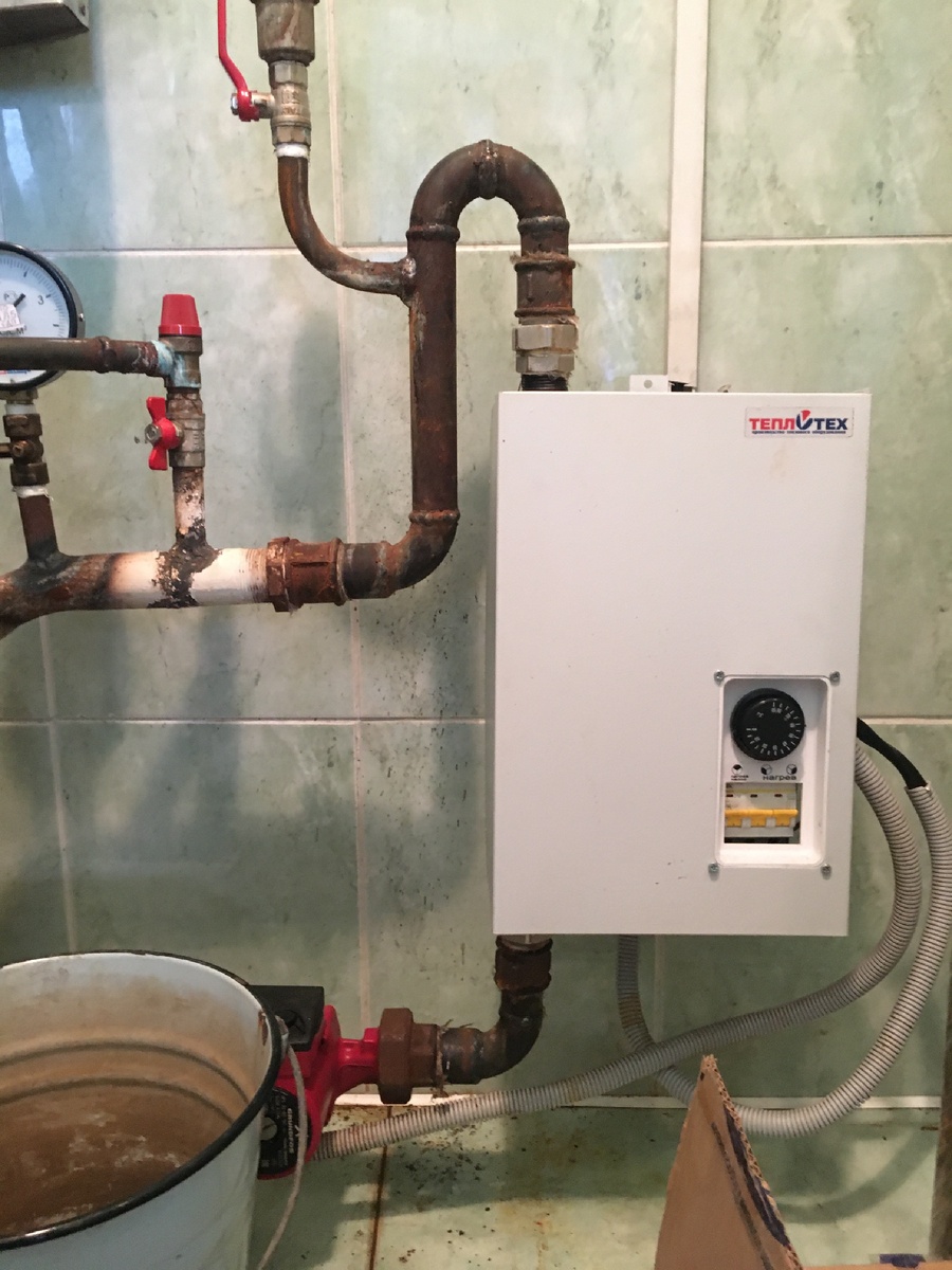 Котёл не рабочий 