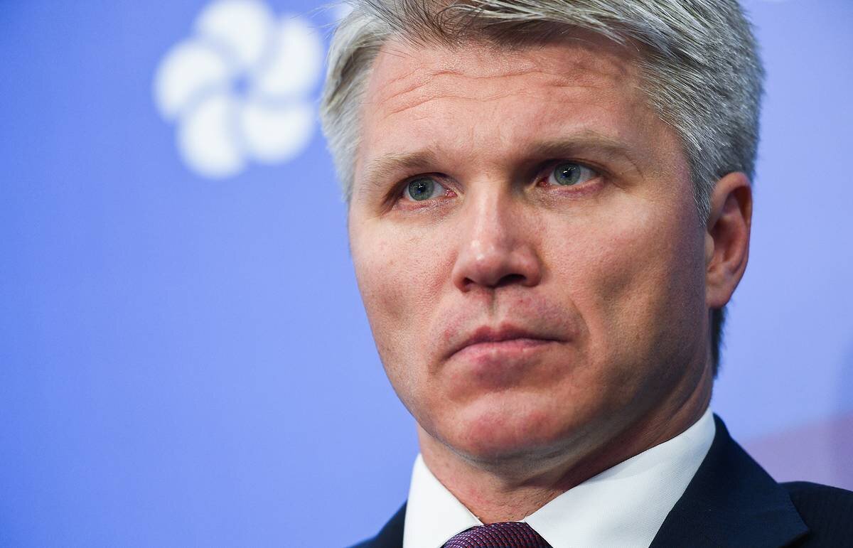 Министр Спорта Павел Колобков