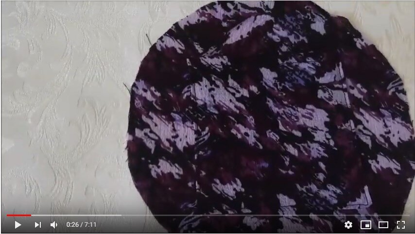 Шьем подкладку для вязаной сумки. При копировании материалов ссылка на источник обязательна!