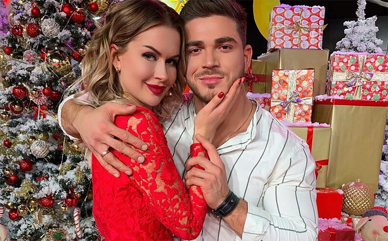 Марина Африкантова и Роман Капаклы
​Фото: «Инстаграм»