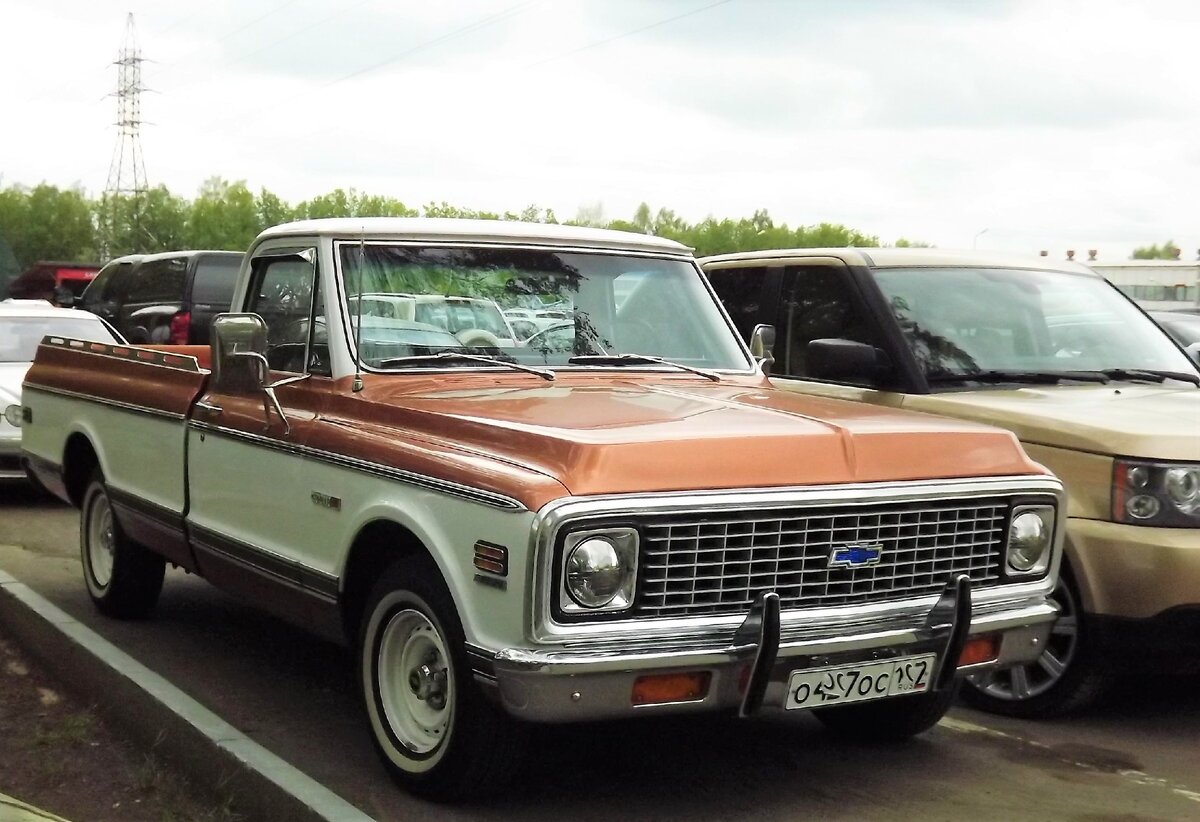 Chevrolet c10 1972 модельного года.