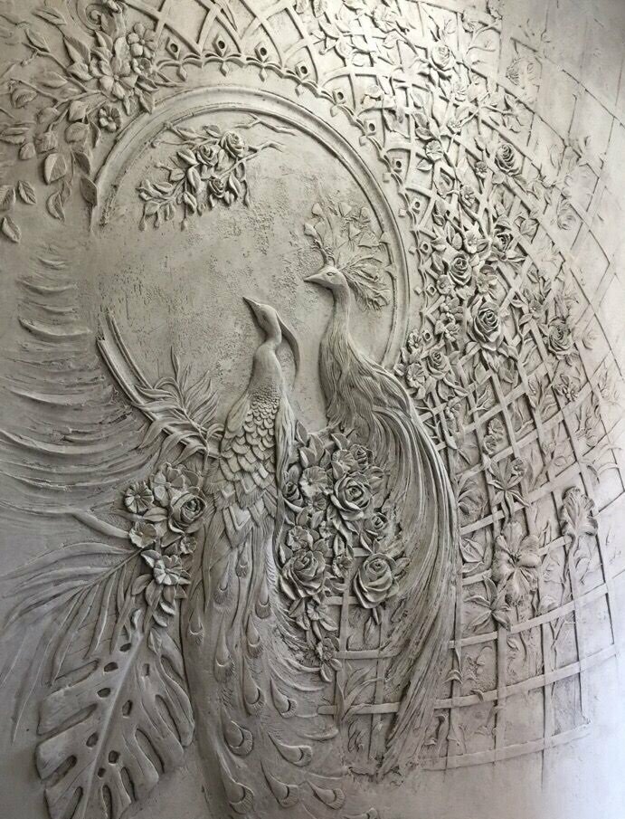 Барельеф на стене (Источник: https://www.pinterest.ru/)