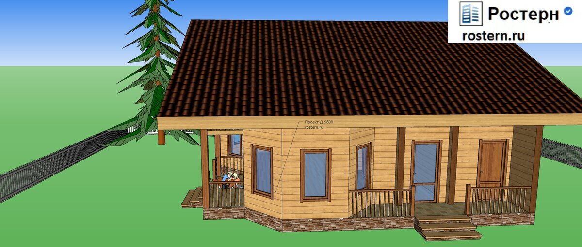 Вид на правый фасад. Источник изображения: канал "Ростерн" (zen.yandex.ru/rostern), Яндекс Дзен.