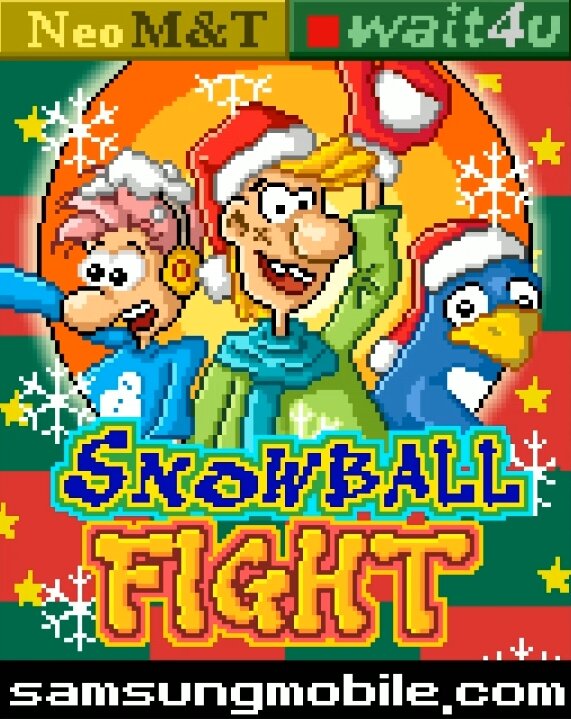 Обложка игры, тут мы видим главного героя, справа пингвин, слева один из врагов.