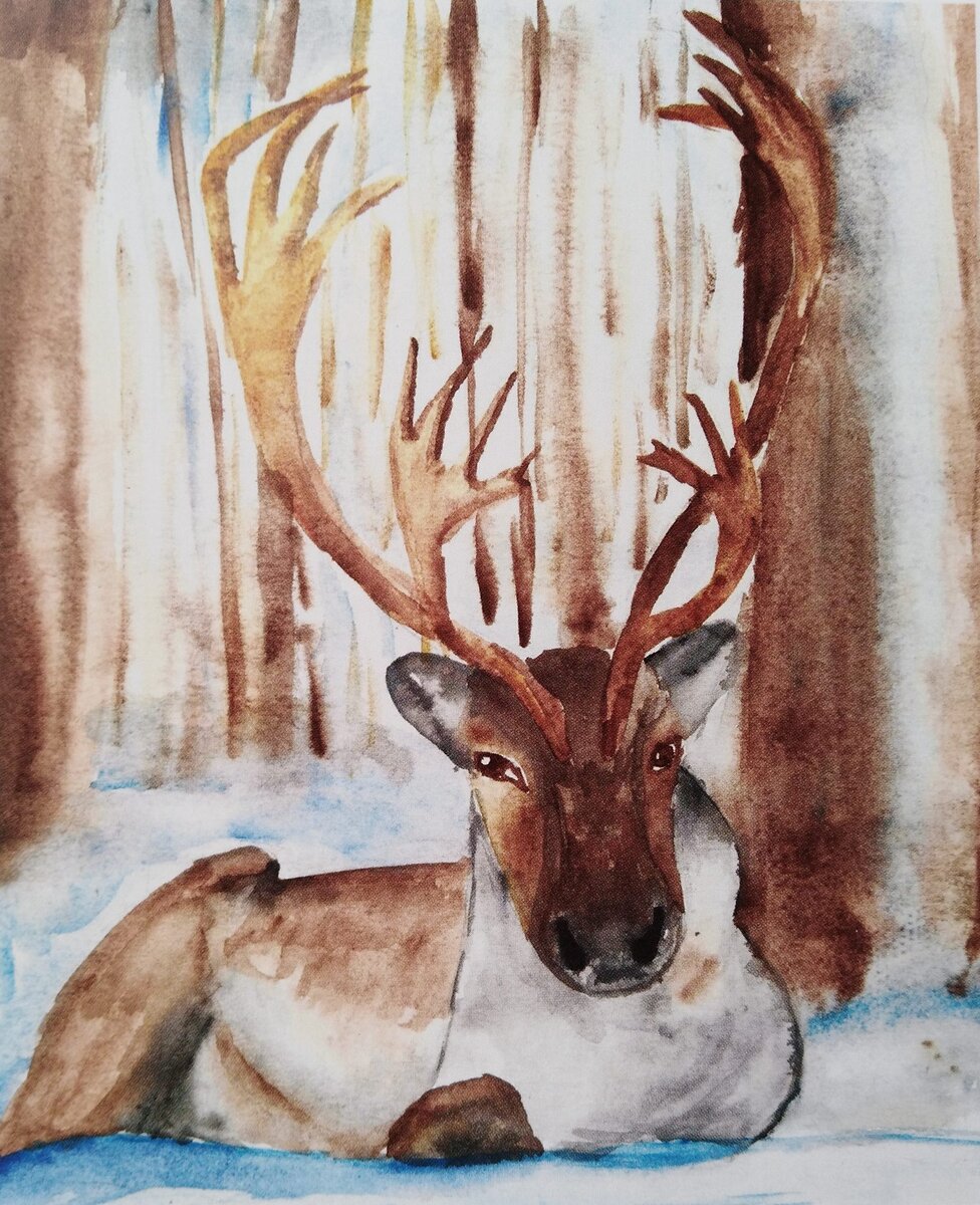 Иван Ермолаев, 10 лет (олень)