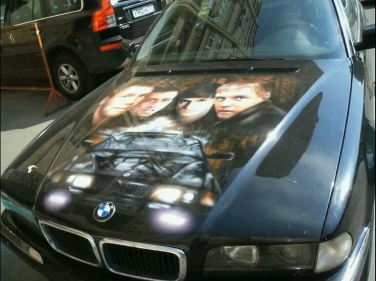 Машина из фильма <<Бумер>> выставленная на продажу