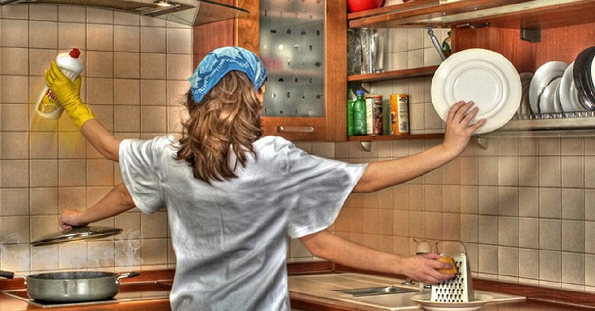 Суровые домашние будни..