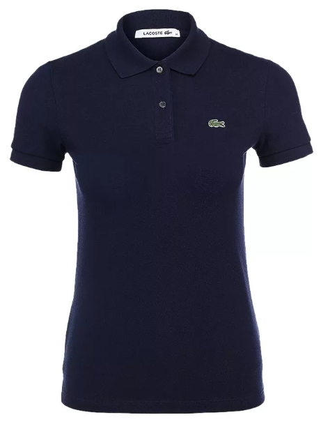 Знаменитое поло Lacoste с крокодильчиком. 