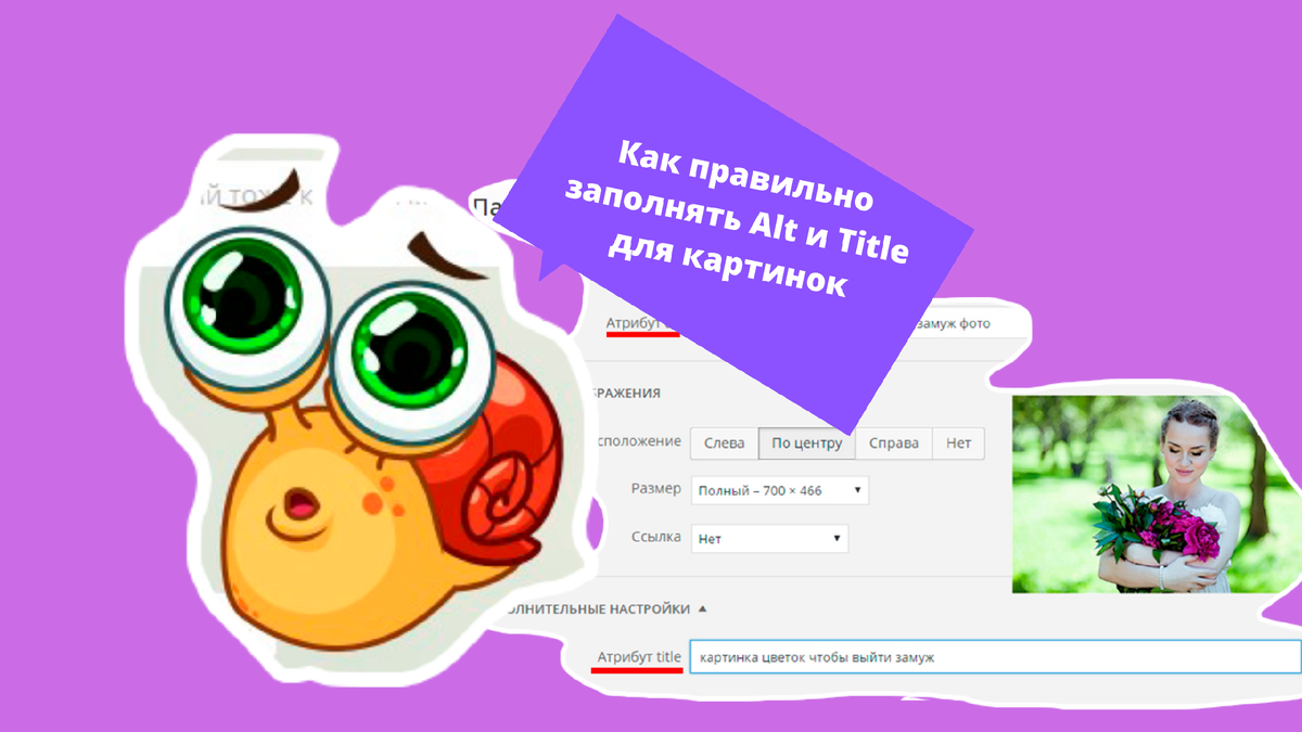 Alt и title для картинок seo