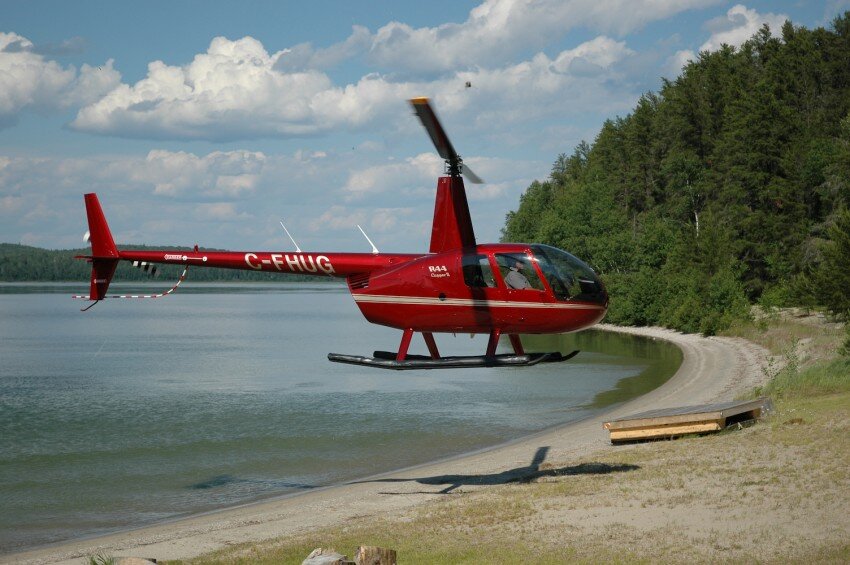 Аэродром Мячково Robinson r44