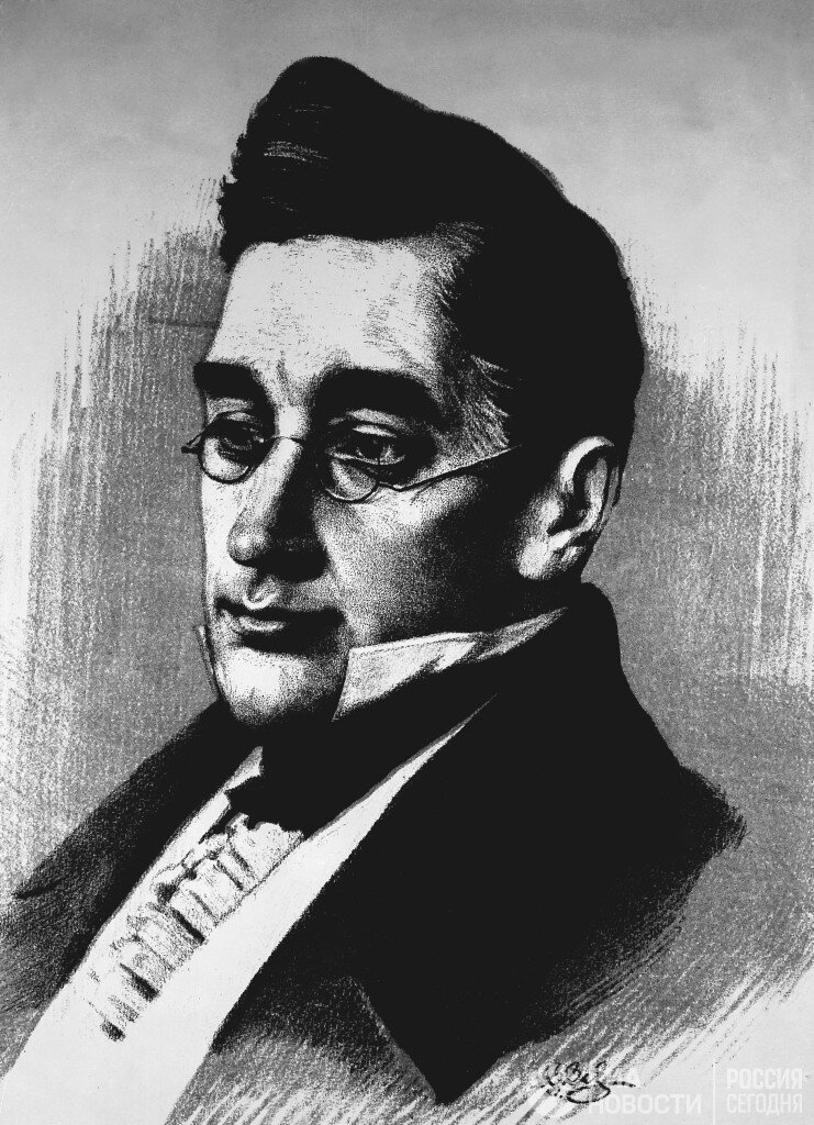 Русский драматург и дипломат 
Александр Сергеевич Грибоедов (1795-1829).
