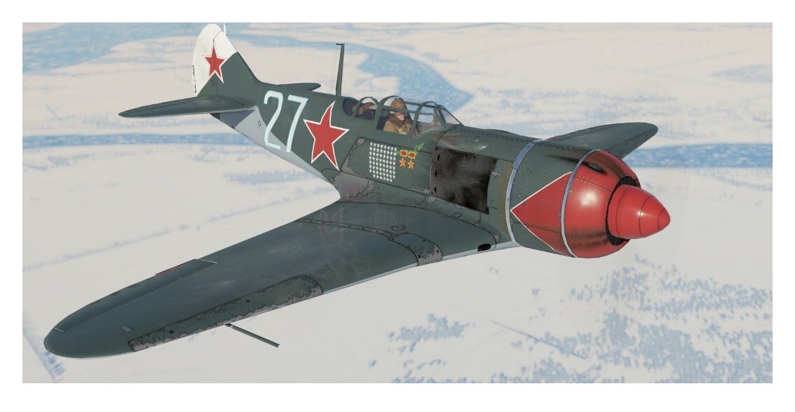 Истребитель Ла-7 трижды героя СССР И. Н. Кожедуба