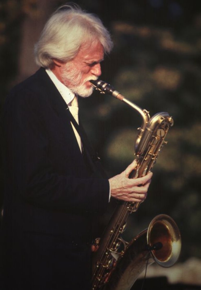 Знаменитый баритон-саксофонист Джерри Маллиган.
