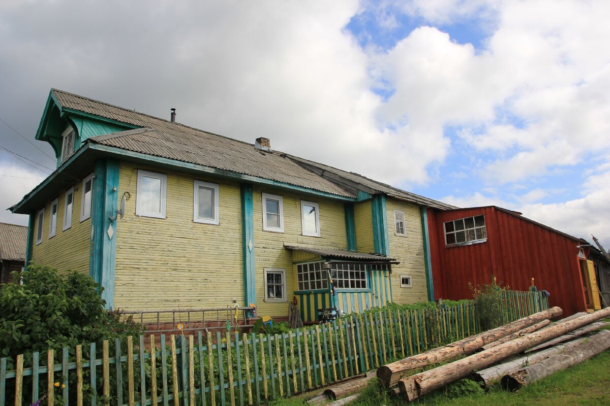 Дом бабушки мужа в Архангельской области, 2015 год