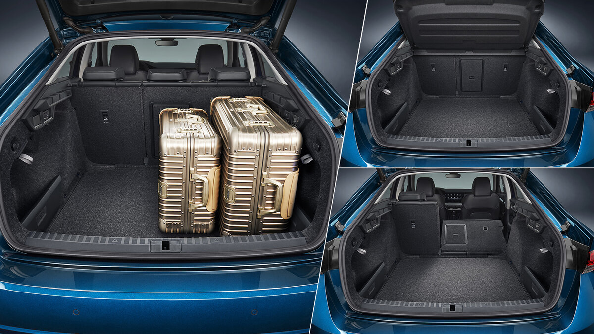 Вместительный багажник новой Октавии
