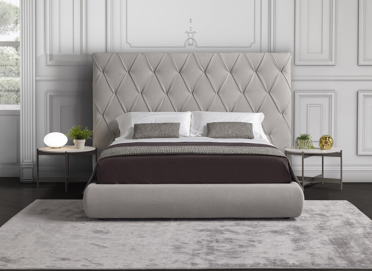 Conte Bed стильное решение для спальни.