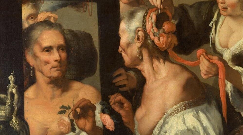 "Старая кокетка", Бернардо Строцци